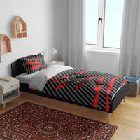 Albania Beast Bedding Set Ripped Flag Graphic - Wonder Print Shop