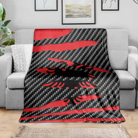 Albania Beast Blanket Ripped Flag Graphic - Wonder Print Shop