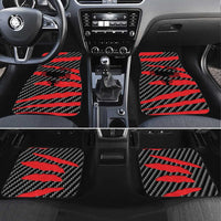 Albania Beast Car Mats Ripped Flag Graphic - Wonder Print Shop