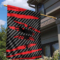 Albania Beast Garden Flag Ripped Flag Graphic - Wonder Print Shop
