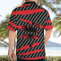 Albania Beast Hawaiian Shirt Ripped Flag Graphic - Wonder Print Shop