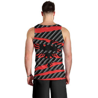 Albania Beast Men Tank Top Ripped Flag Graphic - Wonder Print Shop