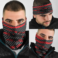 Albania Beast Neck Gaiter Ripped Flag Graphic - Wonder Print Shop