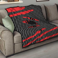 Albania Beast Quilt Ripped Flag Graphic - Wonder Print Shop