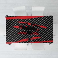 Albania Beast Tablecloth Ripped Flag Graphic - Wonder Print Shop