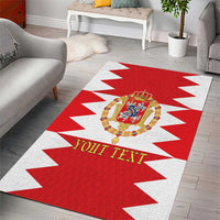 Personalized Polish-Lithuanian Commonwealth Area Rug Royal Coat Of Arms Style