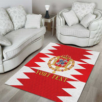Personalized Polish-Lithuanian Commonwealth Area Rug Royal Coat Of Arms Style
