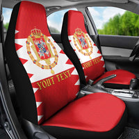 Personalized Polish-Lithuanian Commonwealth Car Seat Cover Royal Coat Of Arms Style