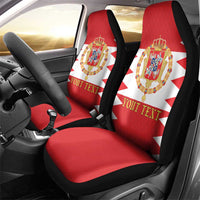 Personalized Polish-Lithuanian Commonwealth Car Seat Cover Royal Coat Of Arms Style