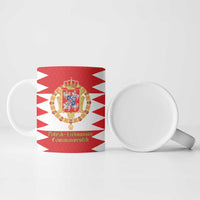 Personalized Polish-Lithuanian Commonwealth Ceramic Mug Royal Coat Of Arms Style