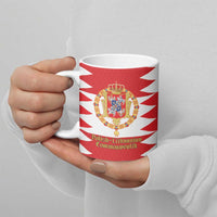Personalized Polish-Lithuanian Commonwealth Ceramic Mug Royal Coat Of Arms Style