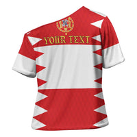 Personalized Polish-Lithuanian Commonwealth Cross Shoulder Shirt Royal Coat Of Arms Style
