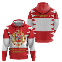 Personalized Polish-Lithuanian Commonwealth Hoodie Royal Coat Of Arms Style