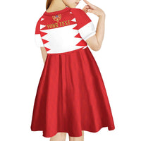 Personalized Polish-Lithuanian Commonwealth Kid Short Sleeve Dress Royal Coat Of Arms Style
