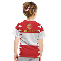 Personalized Polish-Lithuanian Commonwealth Kid T Shirt Royal Coat Of Arms Style