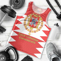Personalized Polish-Lithuanian Commonwealth Men Tank Top Royal Coat Of Arms Style