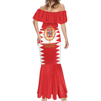 Personalized Polish-Lithuanian Commonwealth Mermaid Dress Royal Coat Of Arms Style