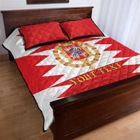 Personalized Polish-Lithuanian Commonwealth Quilt Bed Set Royal Coat Of Arms Style