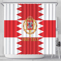 Personalized Polish-Lithuanian Commonwealth Shower Curtain Royal Coat Of Arms Style