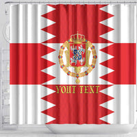 Personalized Polish-Lithuanian Commonwealth Shower Curtain Royal Coat Of Arms Style