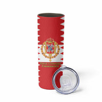 Personalized Polish-Lithuanian Commonwealth Skinny Tumbler Royal Coat Of Arms Style