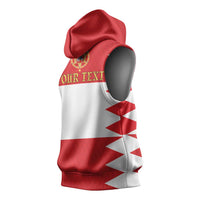 Personalized Polish-Lithuanian Commonwealth Sleeveless Hoodie Royal Coat Of Arms Style