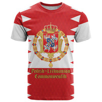 Personalized Polish-Lithuanian Commonwealth T Shirt Royal Coat Of Arms Style