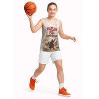 Polish Kotwica Warsaw Uprising 1944 Basketball Jersey 63 Days of Resistance WWII