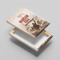 Polish Kotwica Warsaw Uprising 1944 Canvas Wall Art 63 Days of Resistance WWII
