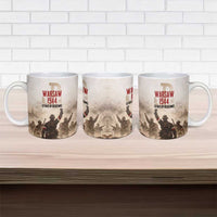 Polish Kotwica Warsaw Uprising 1944 Ceramic Mug 63 Days of Resistance WWII