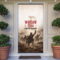 Polish Kotwica Warsaw Uprising 1944 Door Cover 63 Days of Resistance WWII