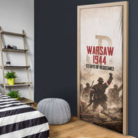 Polish Kotwica Warsaw Uprising 1944 Door Cover 63 Days of Resistance WWII