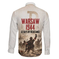 Polish Kotwica Warsaw Uprising 1944 Family Matching Summer Maxi Dress and Hawaiian Shirt 63 Days of Resistance WWII