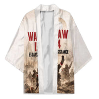Polish Kotwica Warsaw Uprising 1944 Kimono 63 Days of Resistance WWII