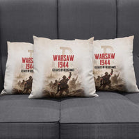 Polish Kotwica Warsaw Uprising 1944 Pillow Cover 63 Days of Resistance WWII
