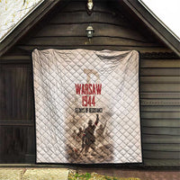 Polish Kotwica Warsaw Uprising 1944 Quilt 63 Days of Resistance WWII