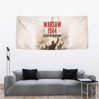 Polish Kotwica Warsaw Uprising 1944 Tapestry 63 Days of Resistance WWII