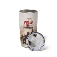 Polish Kotwica Warsaw Uprising 1944 Tumbler Cup 63 Days of Resistance WWII