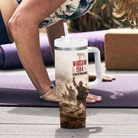 Polish Kotwica Warsaw Uprising 1944 Tumbler With Handle 63 Days of Resistance WWII