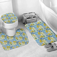 Sicily Italy Lemon Maiolica Bathroom Set Sicilian Citrus Tile Mediterranean Art