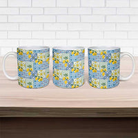 Sicily Italy Lemon Maiolica Ceramic Mug Sicilian Citrus Tile Mediterranean Art