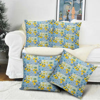 Sicily Italy Lemon Maiolica Pillow Cover Sicilian Citrus Tile Mediterranean Art