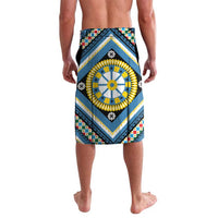 Sicily Italy Carretto Siciliano Lavalava Azure Sicilian Cart Wheel Pattern