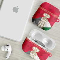 Italy Abruzzo AirPods Case Emblem With Flag Style - Wonder Print Shop