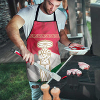 Italy Abruzzo Apron Emblem With Flag Style - Wonder Print Shop