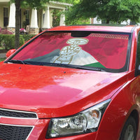 Italy Abruzzo Auto Sun Shade Emblem With Flag Style - Wonder Print Shop