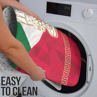 Italy Abruzzo Bathroom Set Emblem With Flag Style - Wonder Print Shop