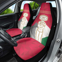Italy Abruzzo Car Seat Cover Emblem With Flag Style - Wonder Print Shop