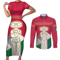 Italy Abruzzo Couples Matching Short Sleeve Bodycon Dress and Long Sleeve Button Shirt Emblem With Flag Style LT19