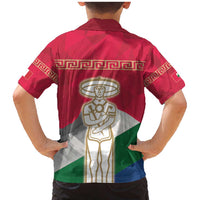 Italy Abruzzo Family Matching Mermaid Dress and Hawaiian Shirt Emblem With Flag Style LT19